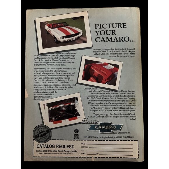 Muscle Car Review September 1987 - Z/28 Engine Secrets, Trans Am, 455 Super Duty - Picture 3 of 3